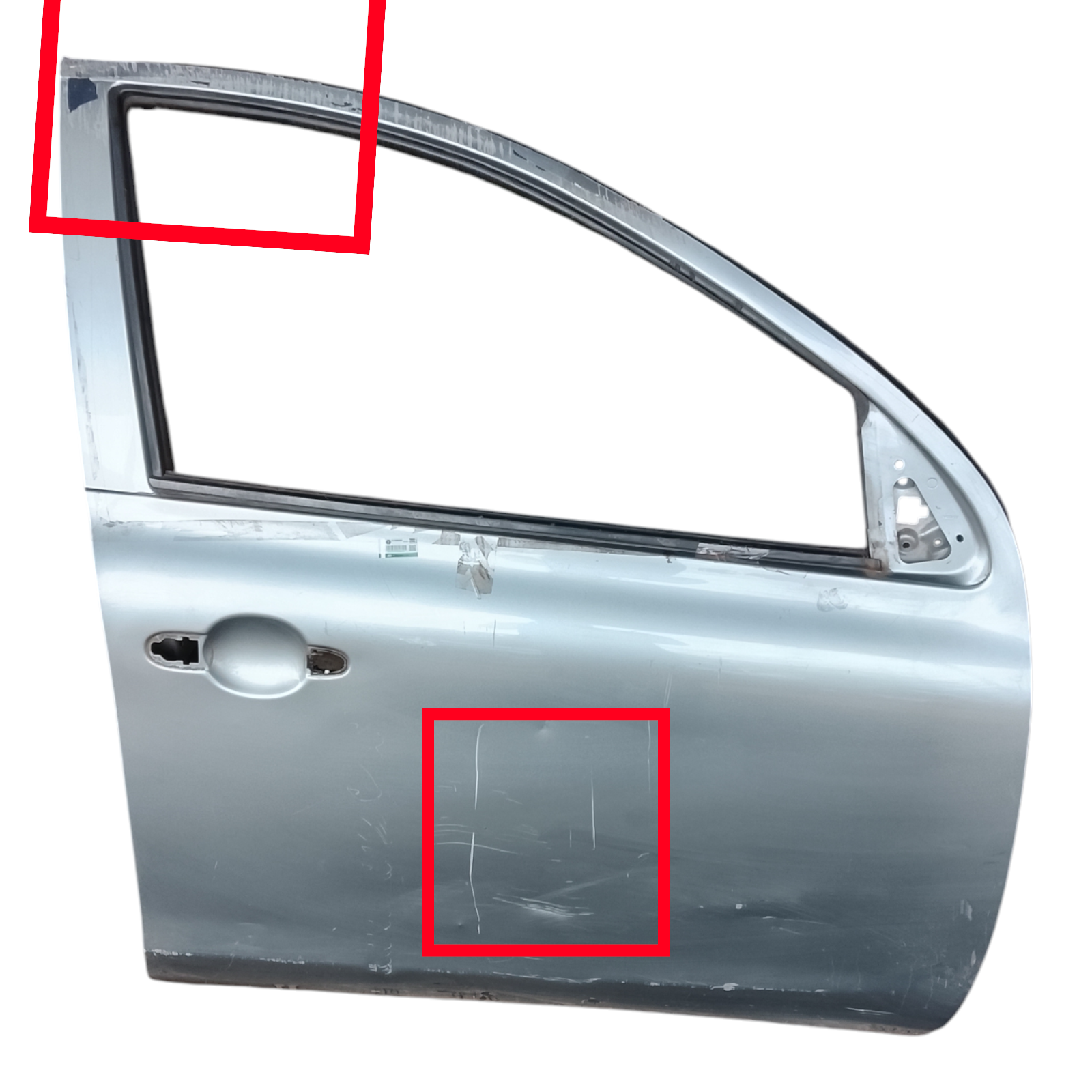 porta dianteira direita c/detalhe Nissan march 2011 2020