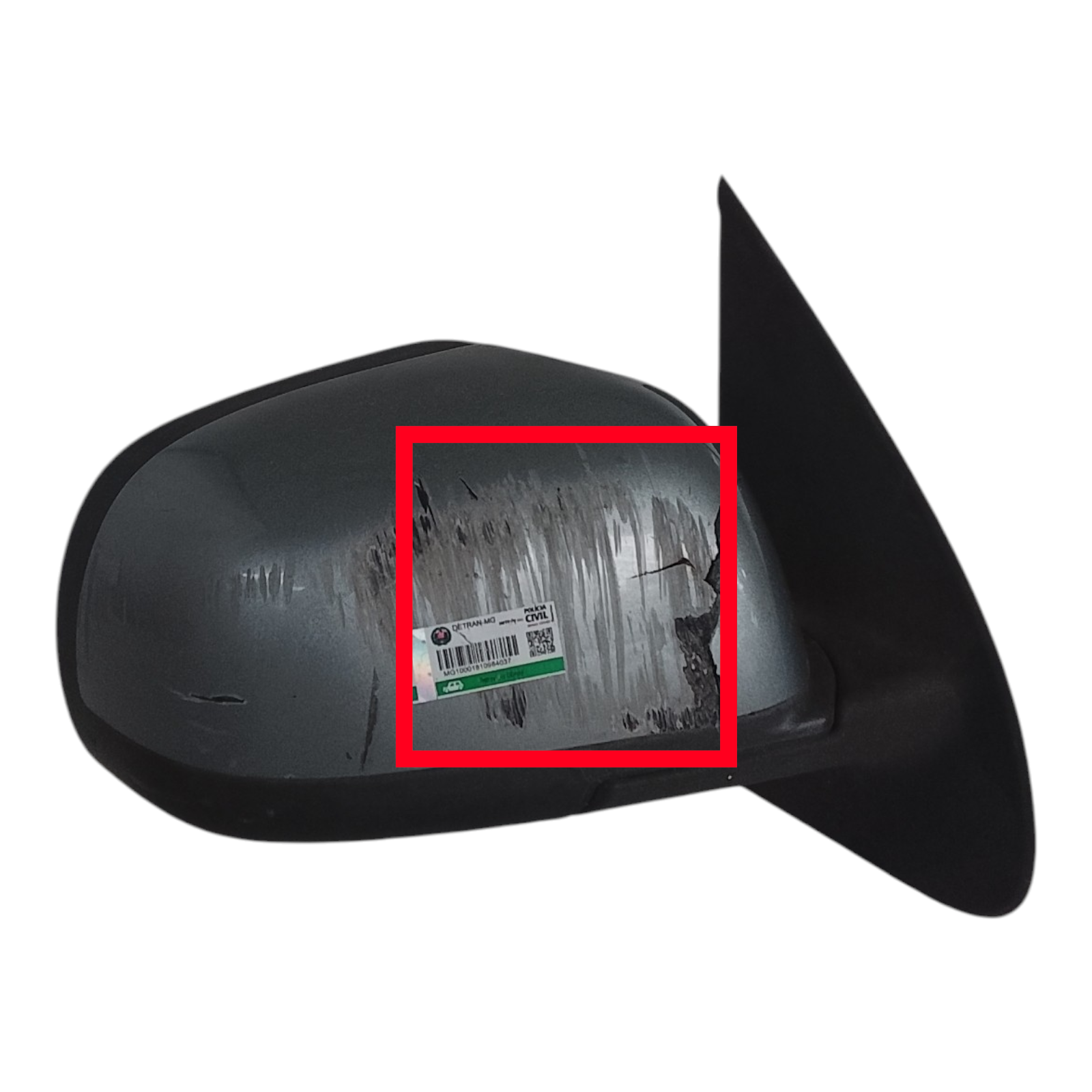 retrovisor direito c/detalhe Nissan march 2012 2014