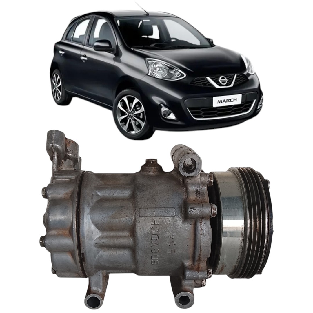 Compressor Ar Nissan March Logan 1.0 2012 2016 6