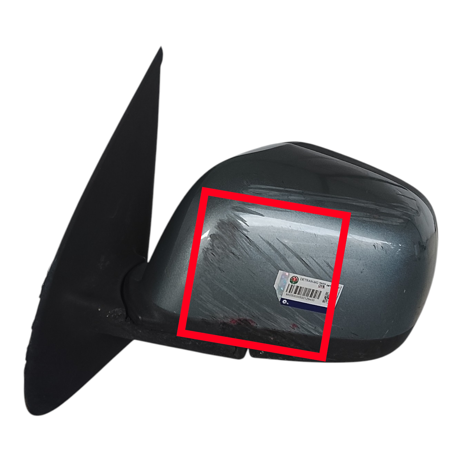 retrovisor esquerdo c/detalhe Nissan march 2012 2014