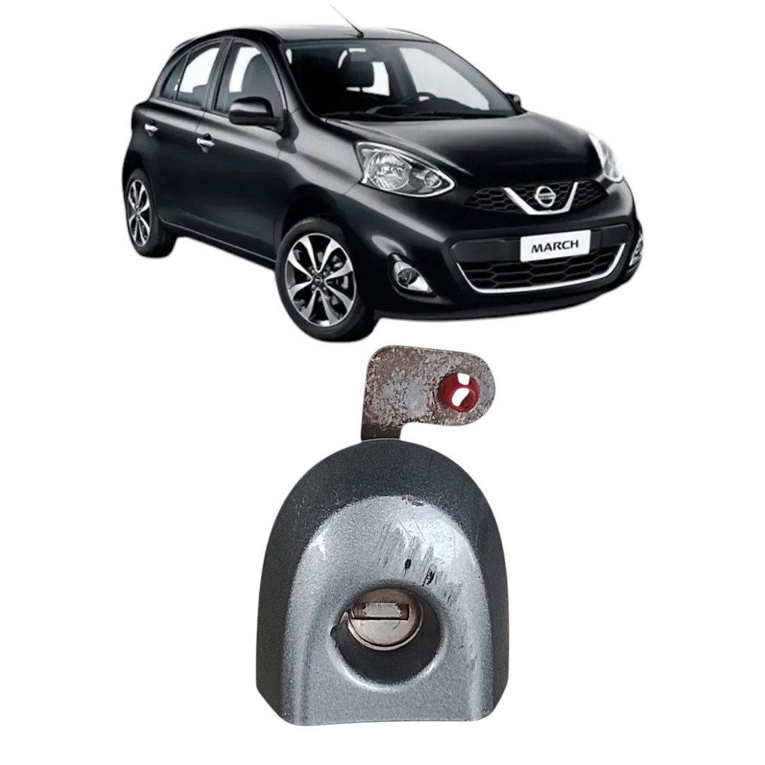 Cilindro Porta Dianteiro Esquerdo Nissan March 2013 2016 6