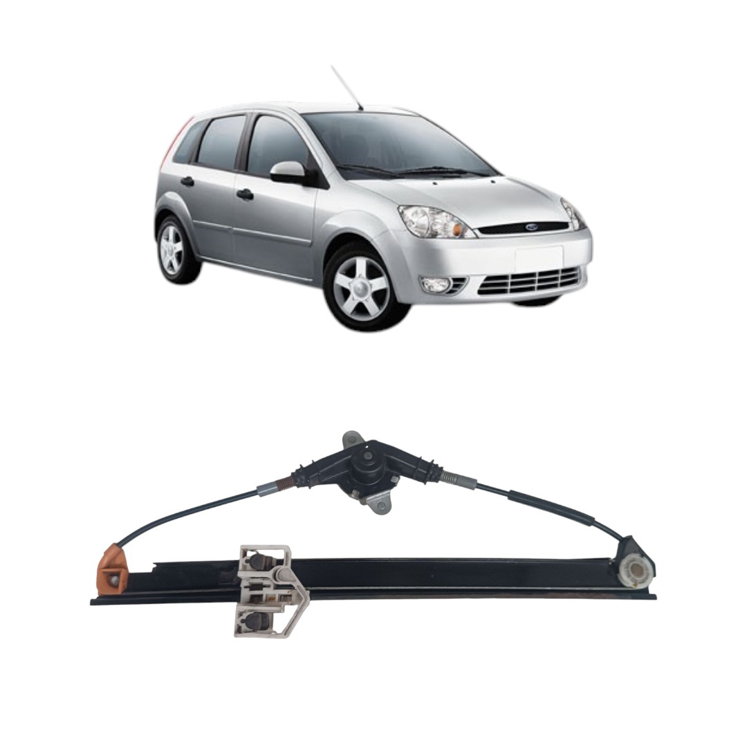 Máquina Vidro Traseira Esquerda Ford Fiesta 2004 2014