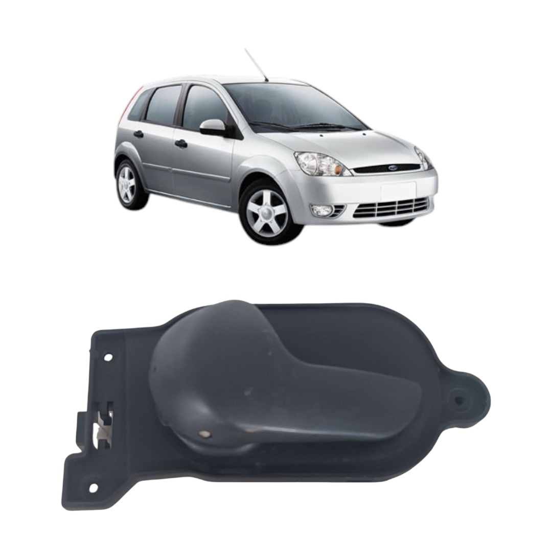 Maçaneta Interna Esquerdo Ford Fiesta 2005 2012 Preto