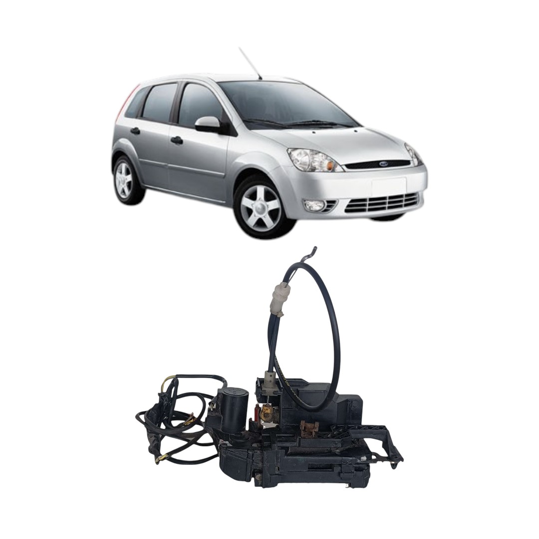 Fechadura Porta Traseira Esquerda Ford Fiesta 2007 2014