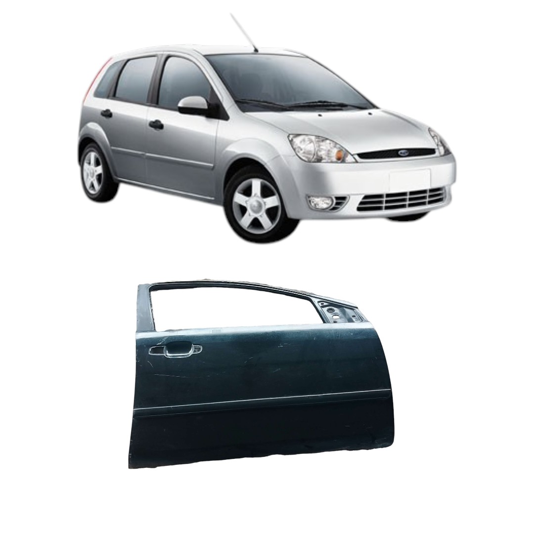Porta Dianteira Direita Ford Fiesta 2008 2011 Dianteira Direita