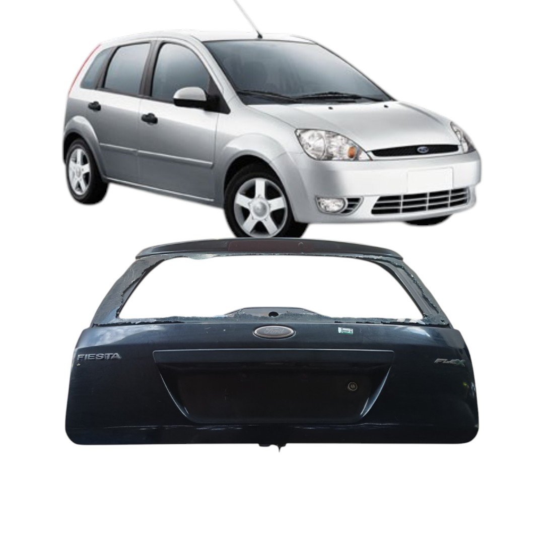 Tampa Traseira Porta-malas Ford Fiesta 2003 2013