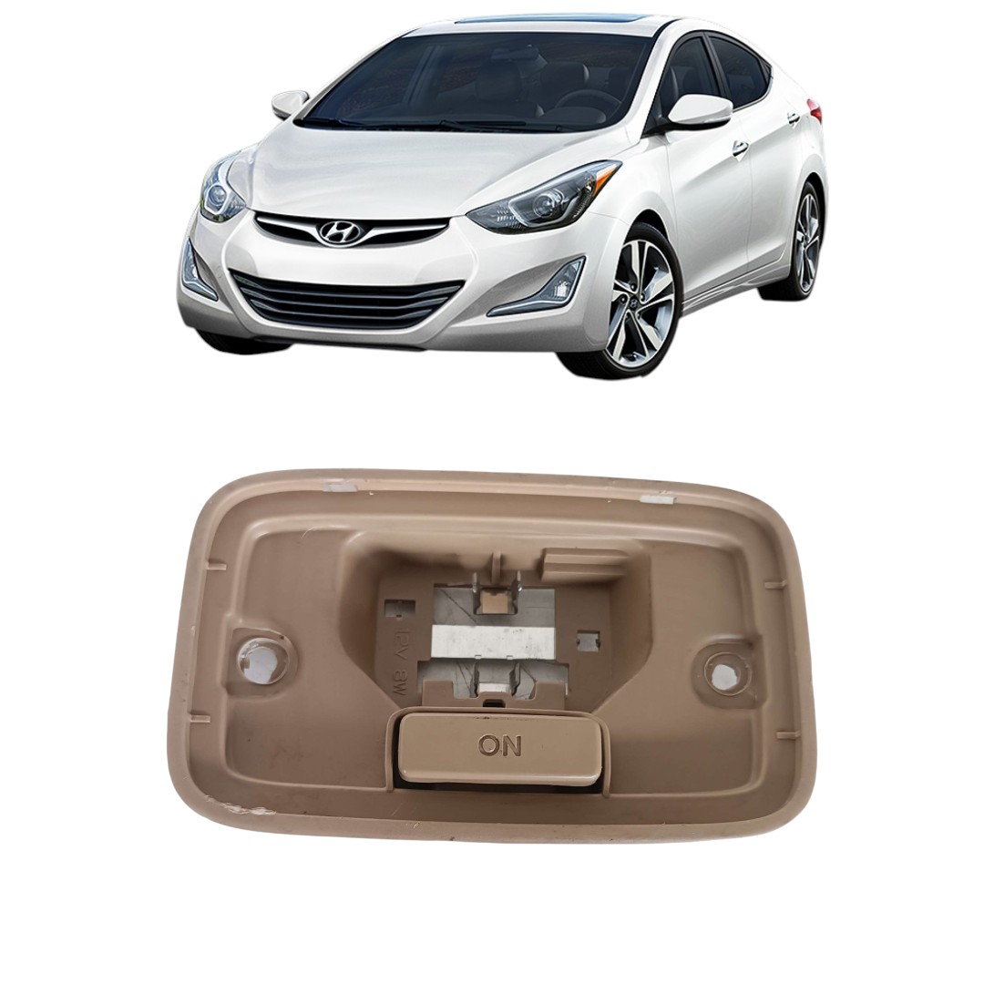 Moldura Luz Teto Cortesia Hyundai Elantra 2012 2013