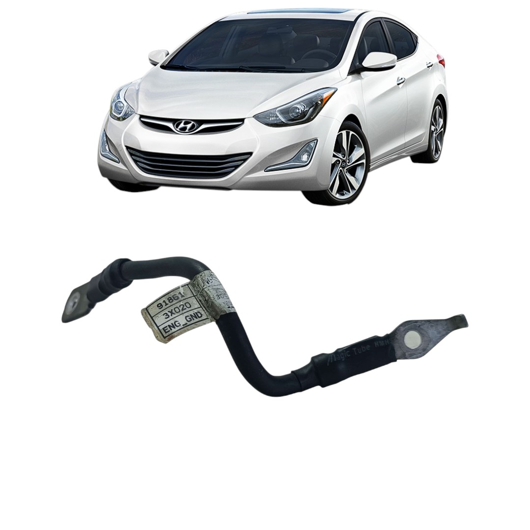 Cabo Terra Negativo Hyundai Elantra 2010 2015