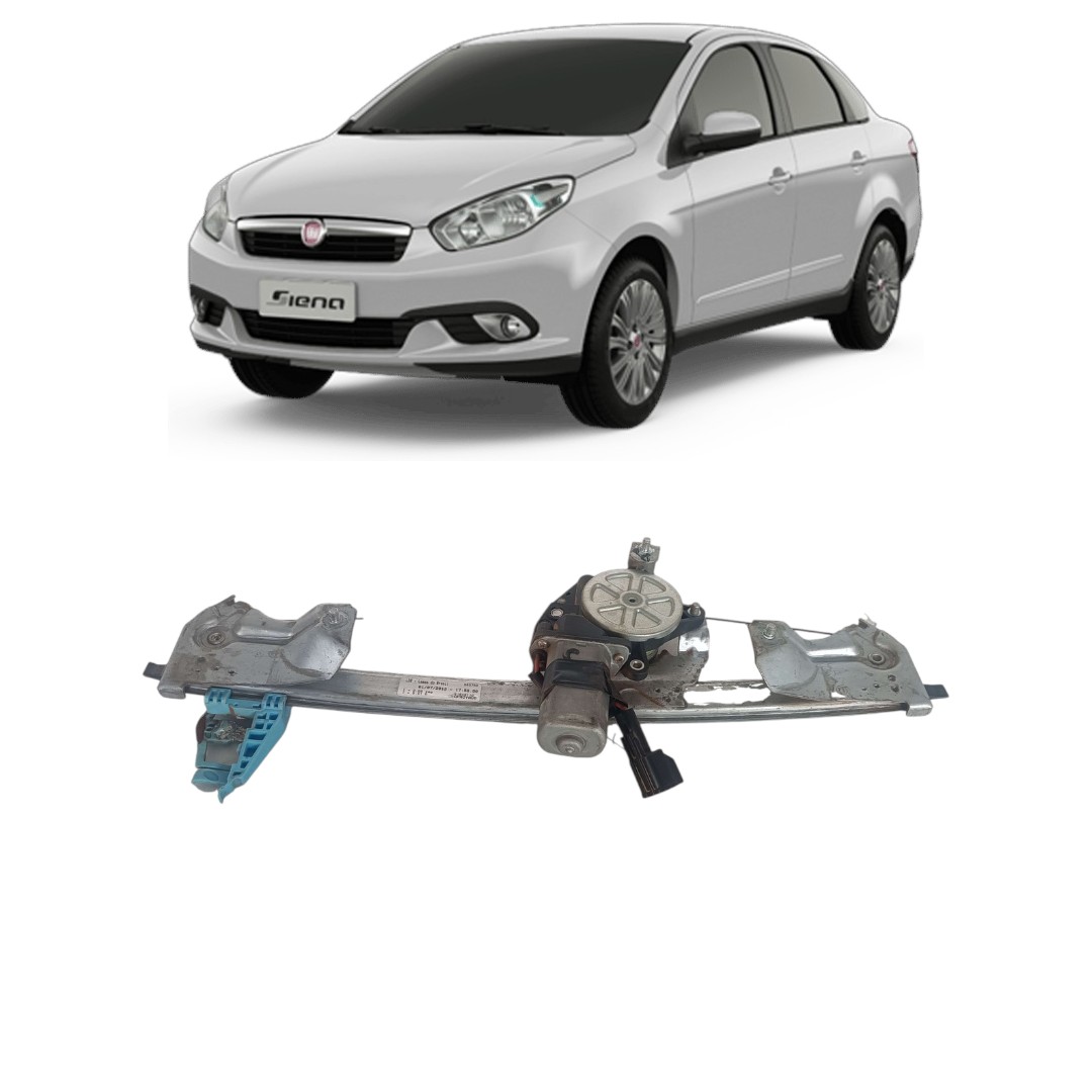 Máquina Vidro Elétrico T E Fiat Grand Siena 2013 2017