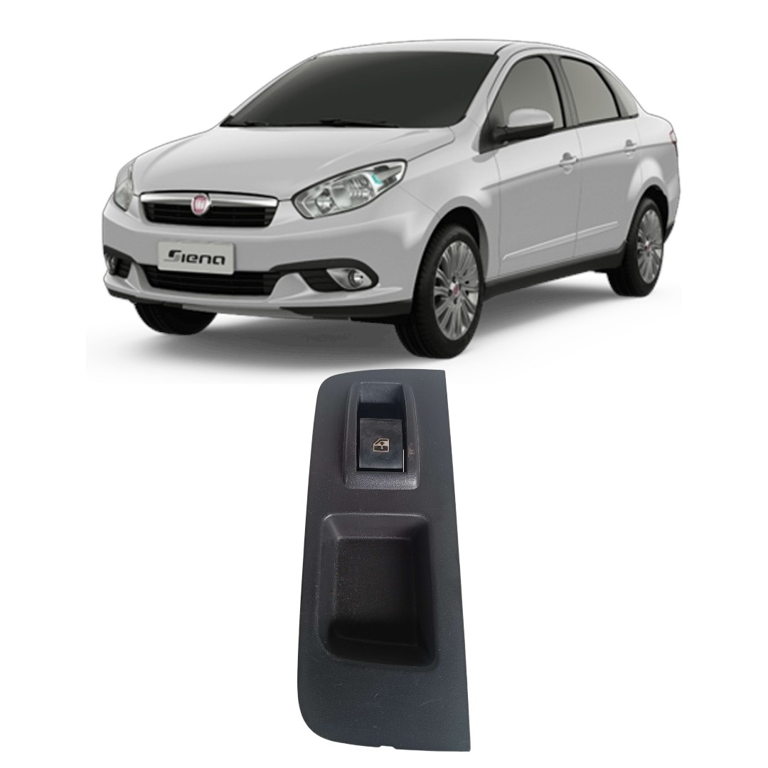 Botão Comando De Vidro Diant. Direita Fiat Grand Siena 12/18