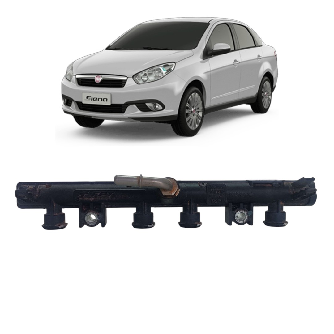 Flauta Bico Injetor Fiat Grand Siena 2013 2016