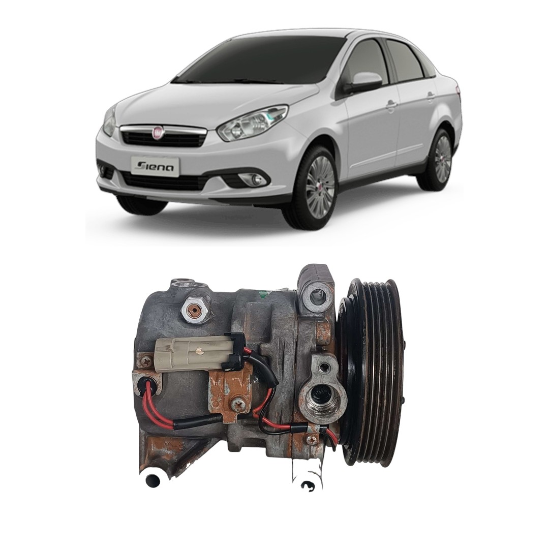 Compressor Ar Condicionado Fiat Grand Siena 2013 2014