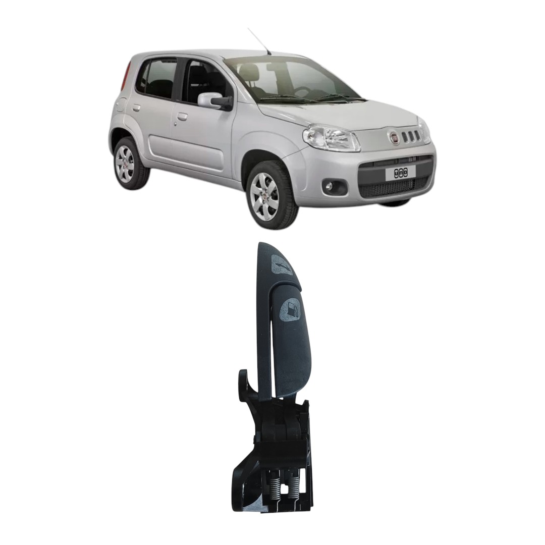 alavanca puxador tampa traseira portinhola Fiat uno way 2013 2014
