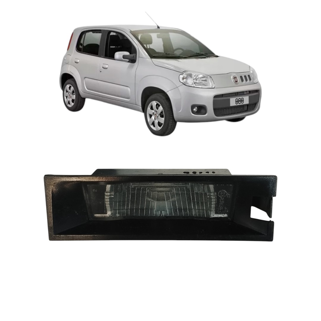 luz placa Fiat uno way 2013 2014