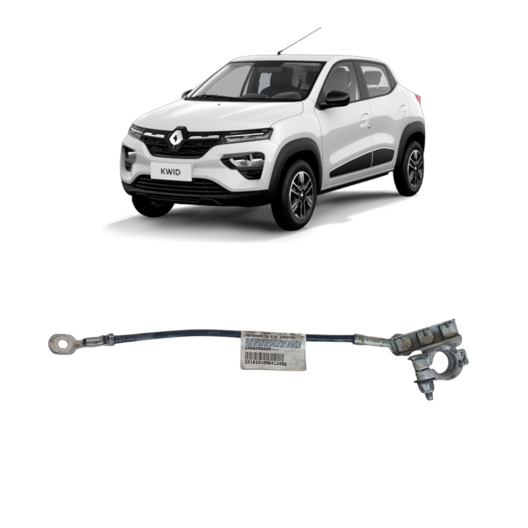 Cabo Polo Negativo da Bateria Renault Kwid 2017 2021