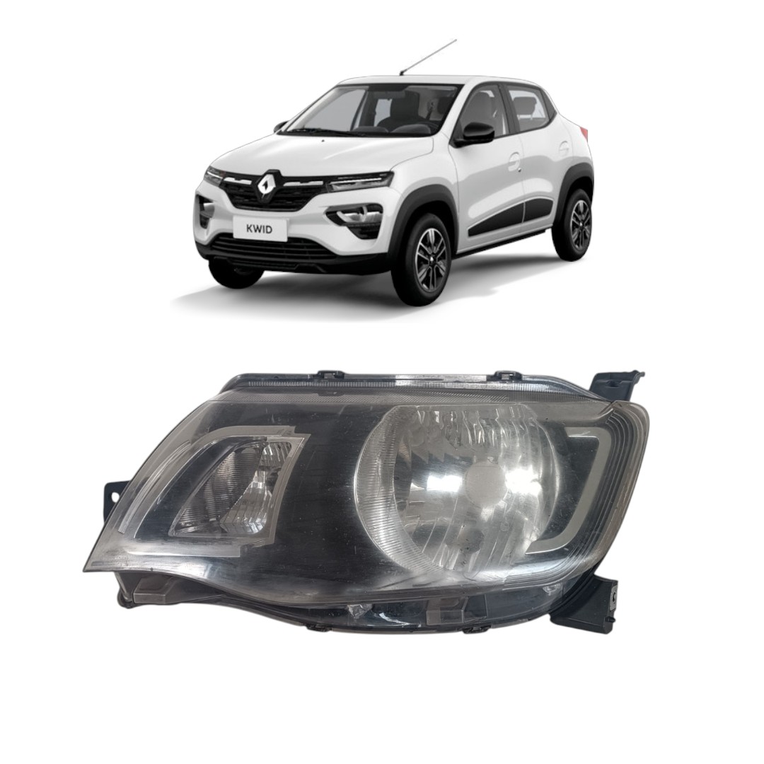 Farol Dianteiro Esquerdo Renault Kwid 2017 2022