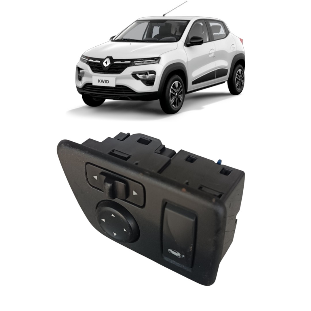Botão Interruptor Comando Retrovisores Renault Kwid 2018 2023