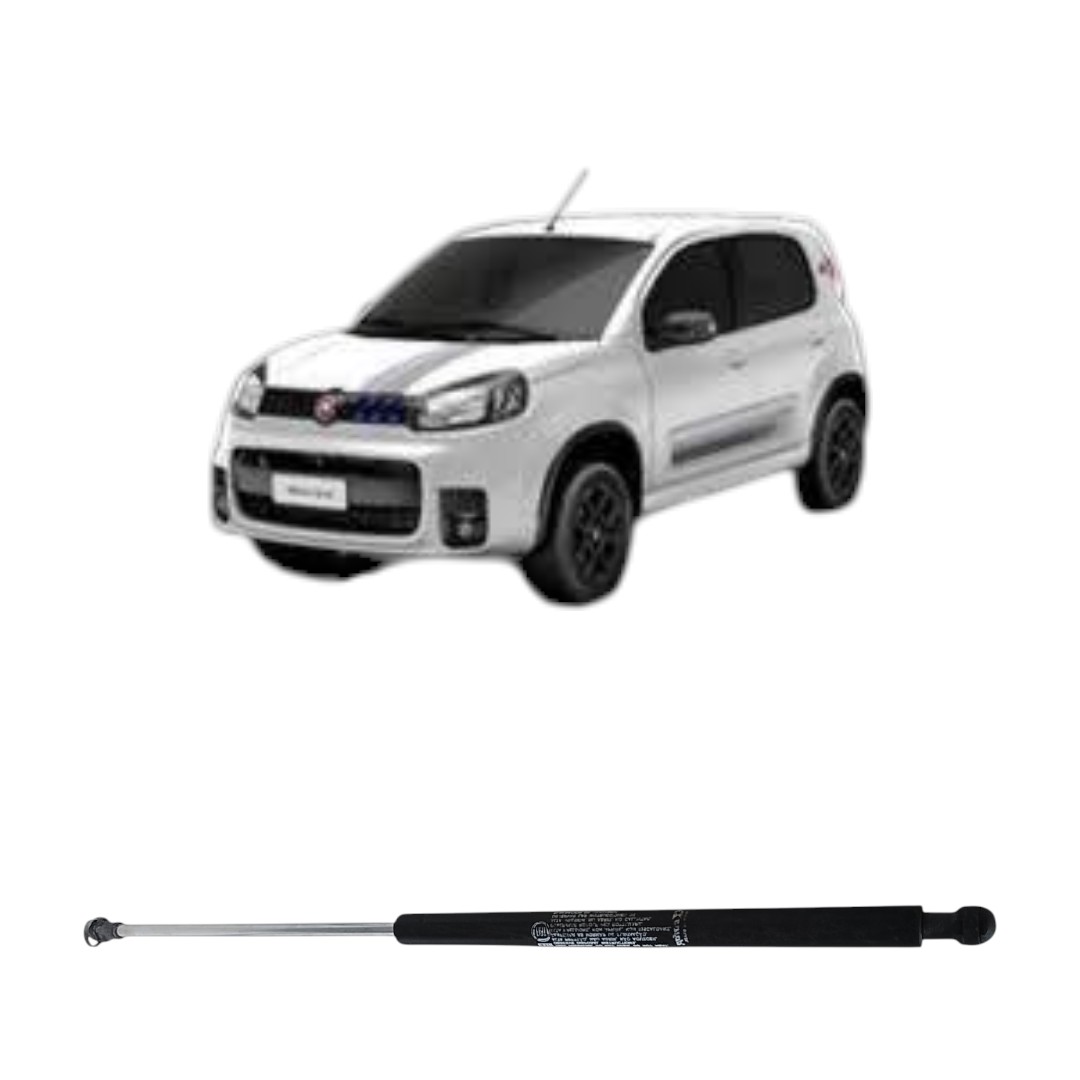 amortecedor tampa traseira Fiat uno attractive 2011 2018
