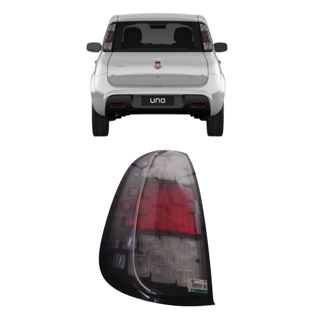 lanterna traseira esquerdo Fiat uno attractive 2015 2021