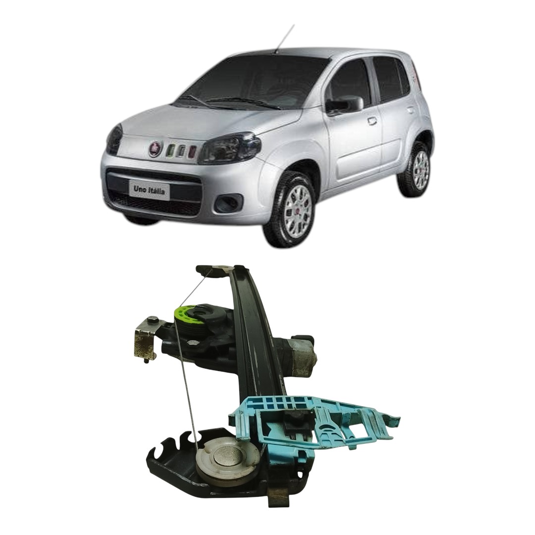 máquina vidro elétrico dianteiro direito Fiat uno 11/21