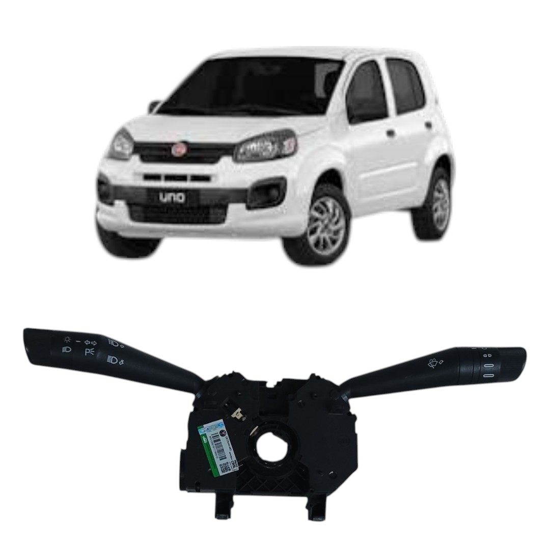 comando chave limpador setas luzes Fiat uno attractive 2019 2021