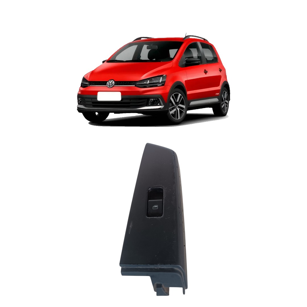 Botão Comando Vídro Traseira Esquerda Volkswagen Fox 2009 2013