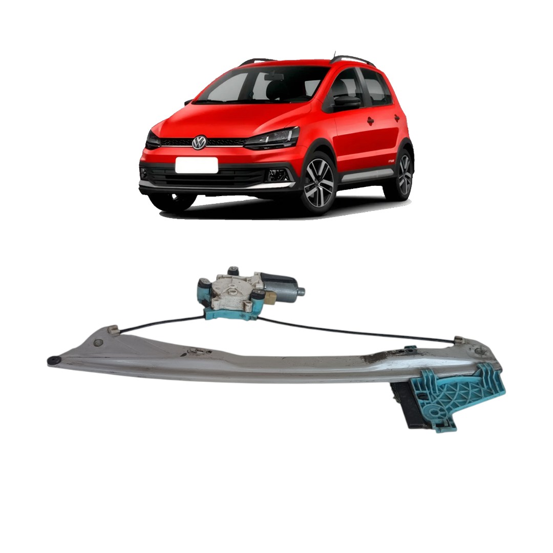 Máquina Vídro Elétrica Dianteira Esquerda Volkswagen Fox 10/14