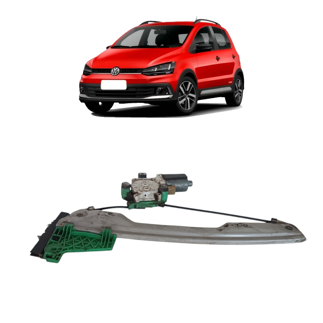 Máquina Vidro Elétrica Traseira Esquerda Volkswagen Fox 04/09
