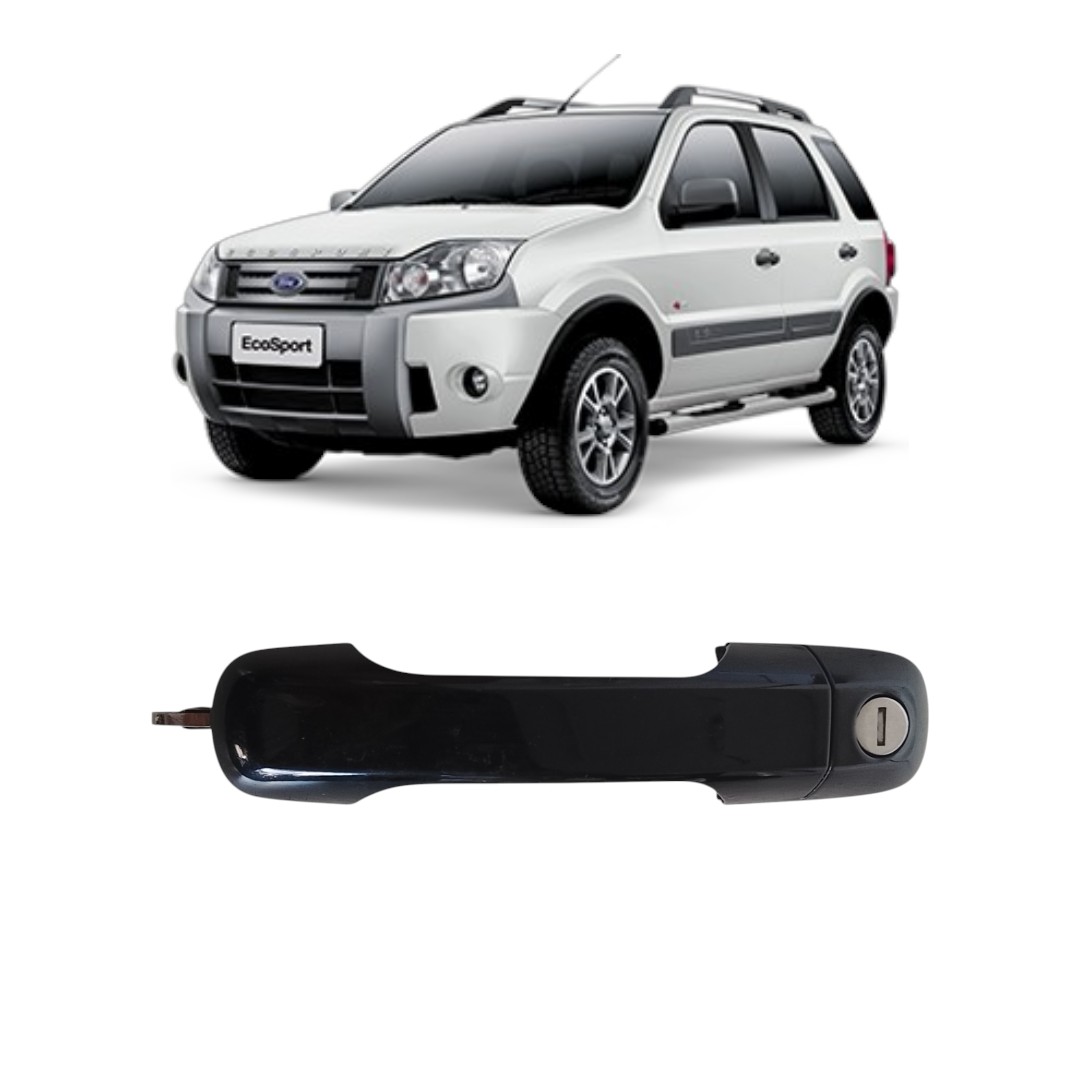 maçaneta externa dianteiro esquerdo Ford Ecosport 2009 2012