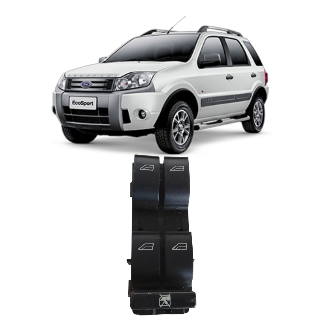 botão vidro elétrico dianteiro esquerdo Ford Ecosport 08/12