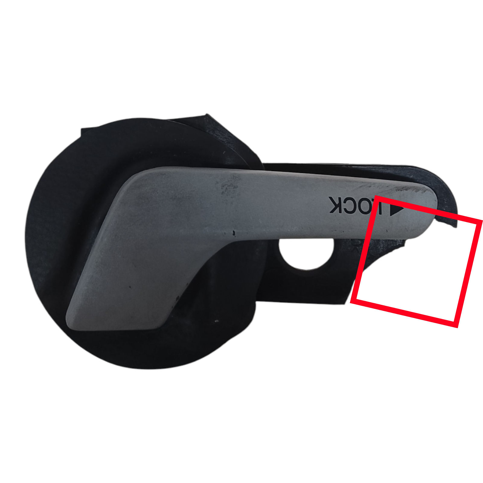Maçaneta Interna C/detalhe Diant Direita Fiat Siena 08/11 Cinza Dianteira