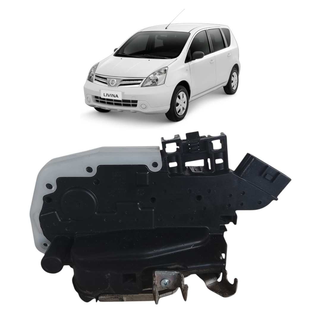 fechadura elétrica traseira direita Nissan livina 2009 2014