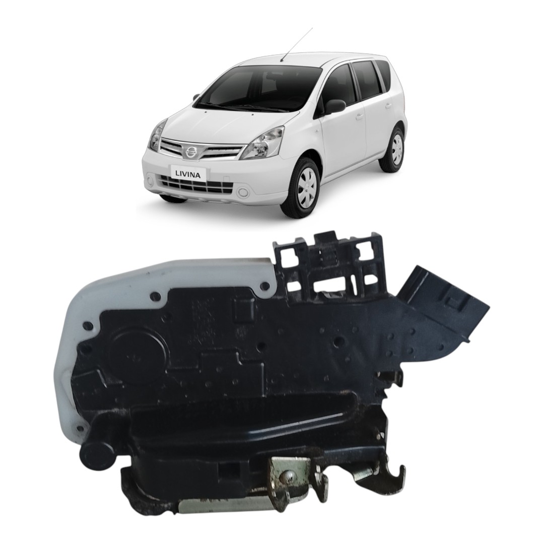 fechadura elétrica dianteiro direito Nissan livina 2009 2014