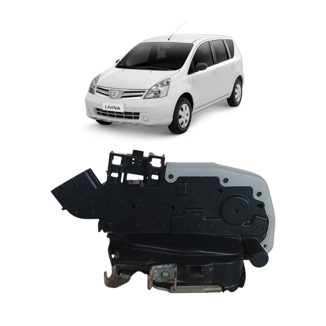 fechadura elétrica traseiro esquerdo Nissan livina 2009 2014