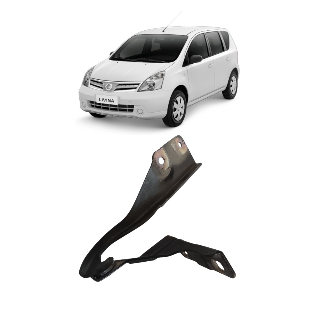 dobradiça capô direito Nissan livina 2010 2014