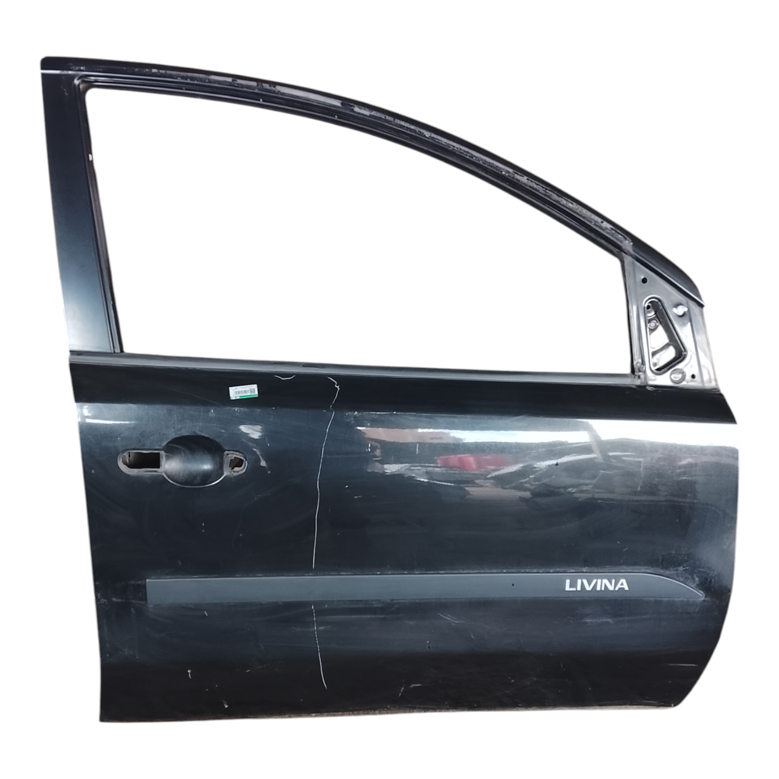 Porta Dianteiro Direito Nissan Livina 2010 2011 Dianteira Preto