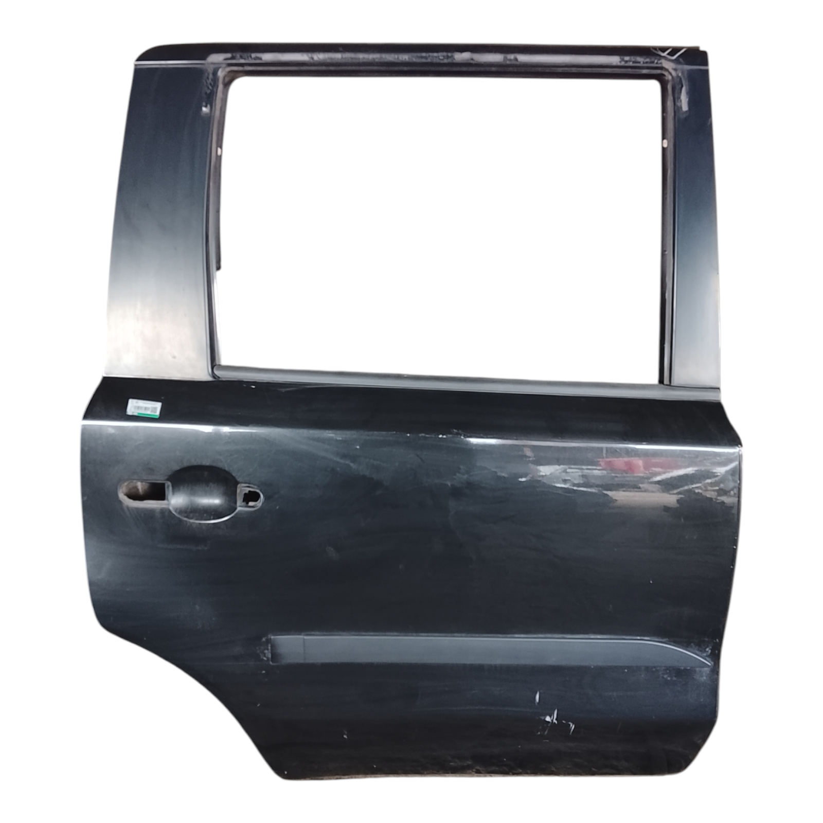 Porta Traseira Direita Nissan Livina 2010 2011 Traseira Direito Preto