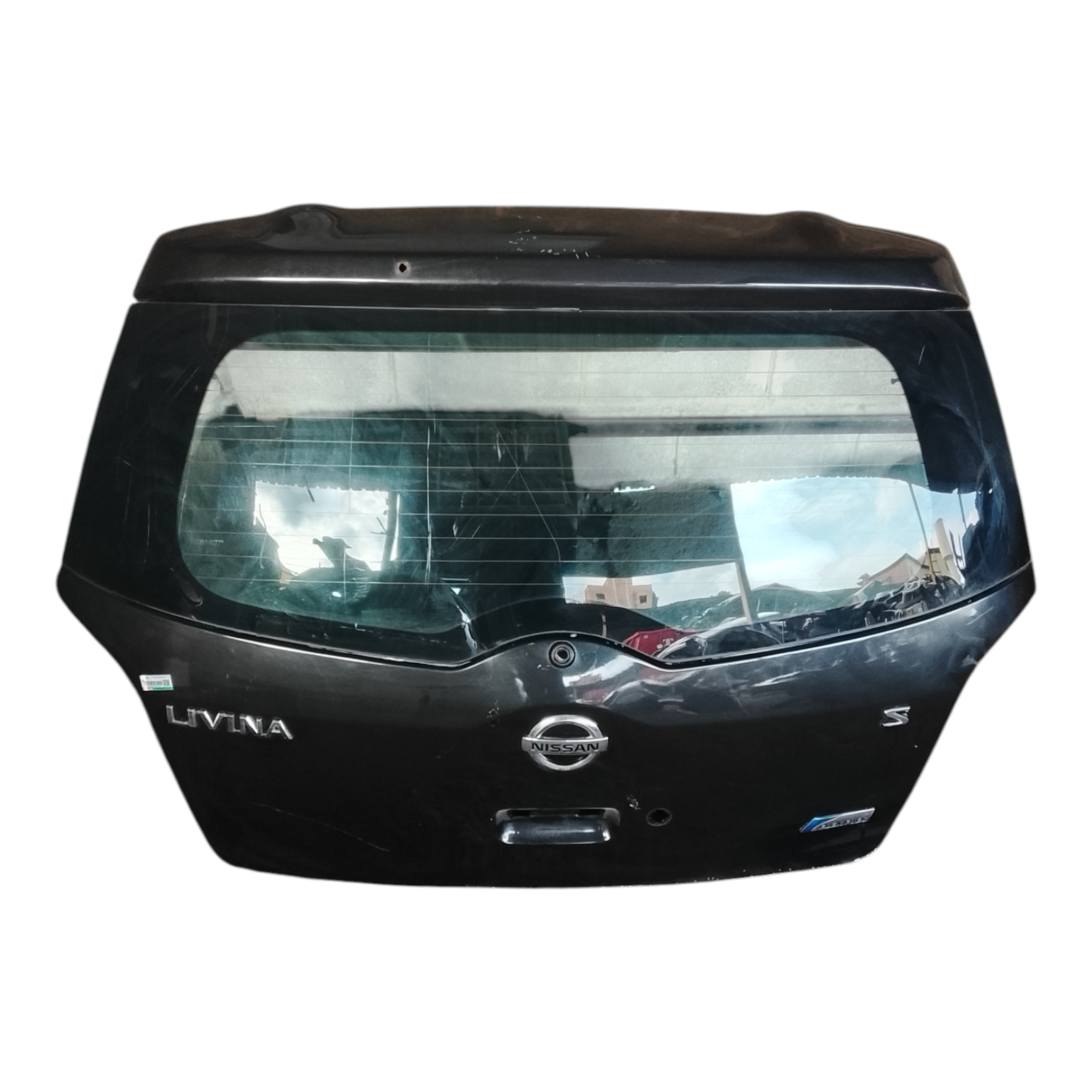 tampa traseira Nissan livina 2010 2011