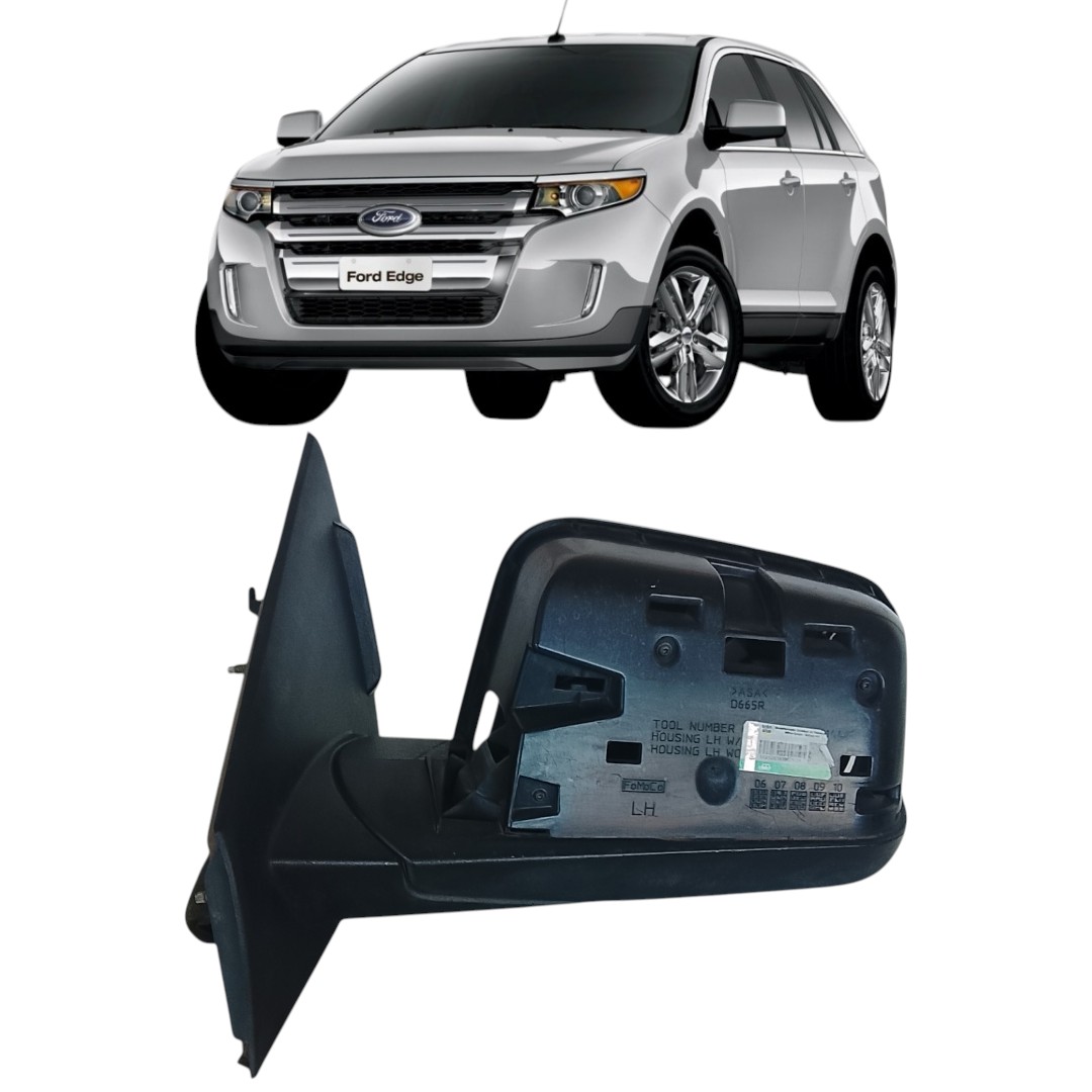 Retrovisor Esquerdo C/detalhe Ford Edge 2009 2011