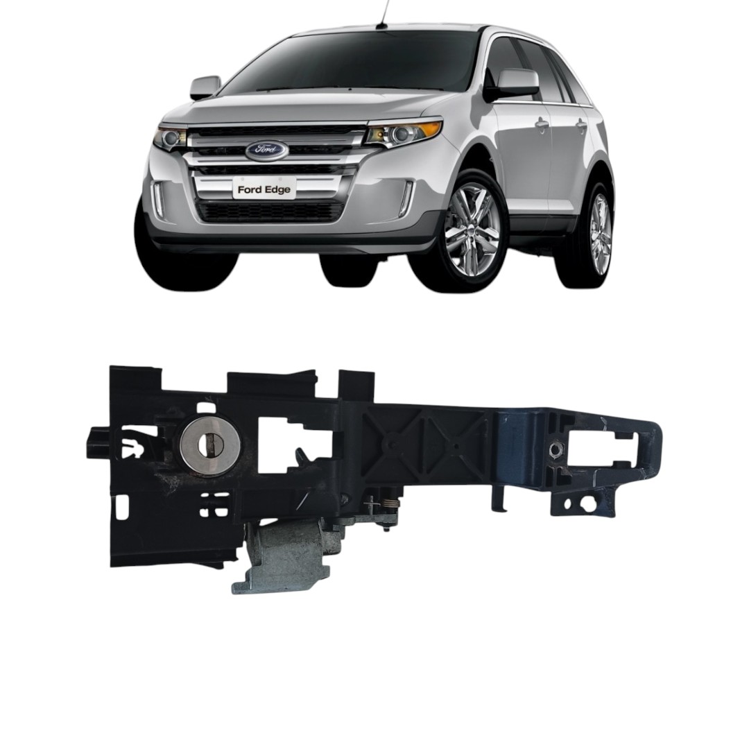 Suporte Maçaneta Externa Dianteiro Esquerdo Ford Edge 09/13 Dianteira