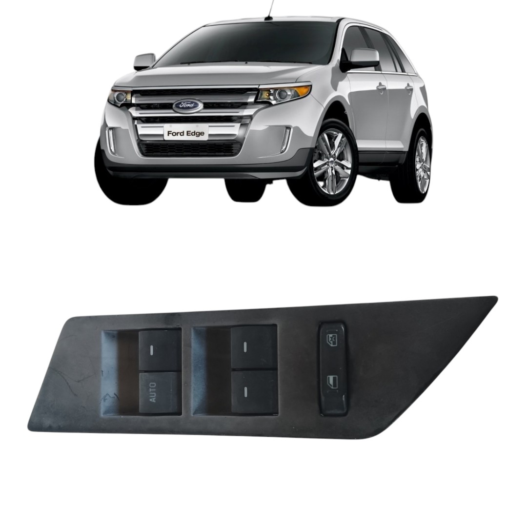 botão vidro elétrico dianteiro esquerdo Ford Edge 2011 2014