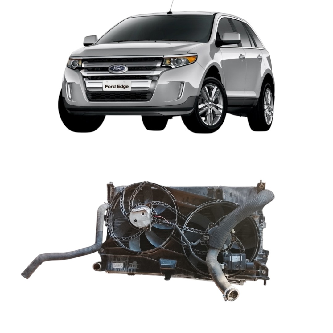 kit radiador c/detalhe Ford Edge 2010 2011