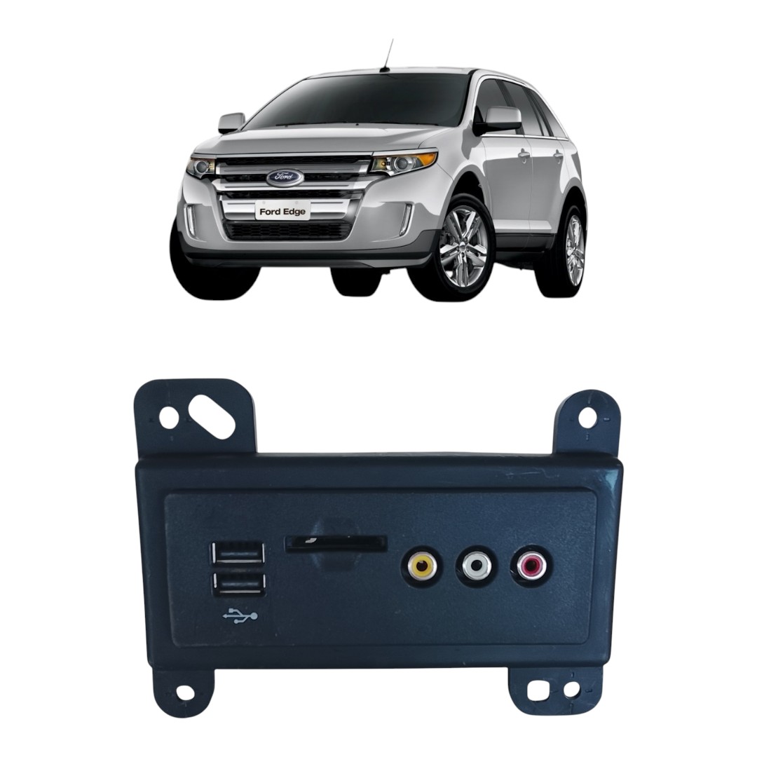moldura botão usb Ford Edge 2012 2015