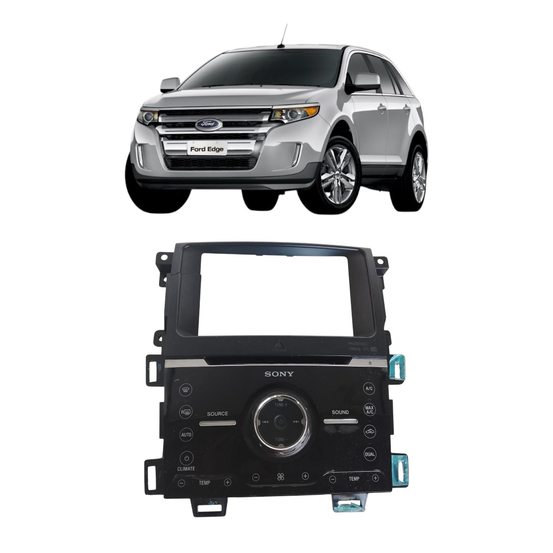 Moldura Comando Ar Condicionado Ford Edge 2010 2013