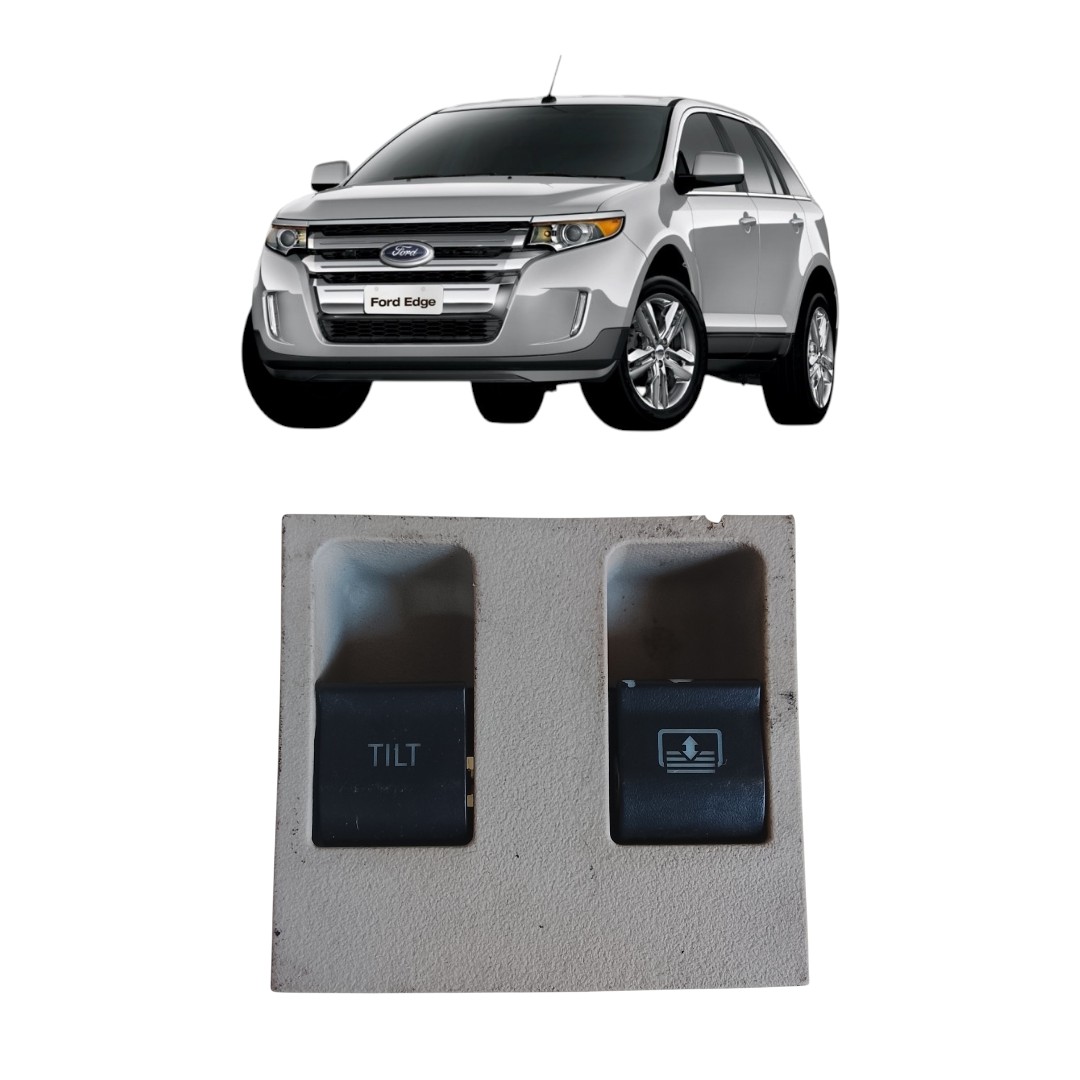 botão interruptor teto solar luz cortesia Ford Edge 10/11