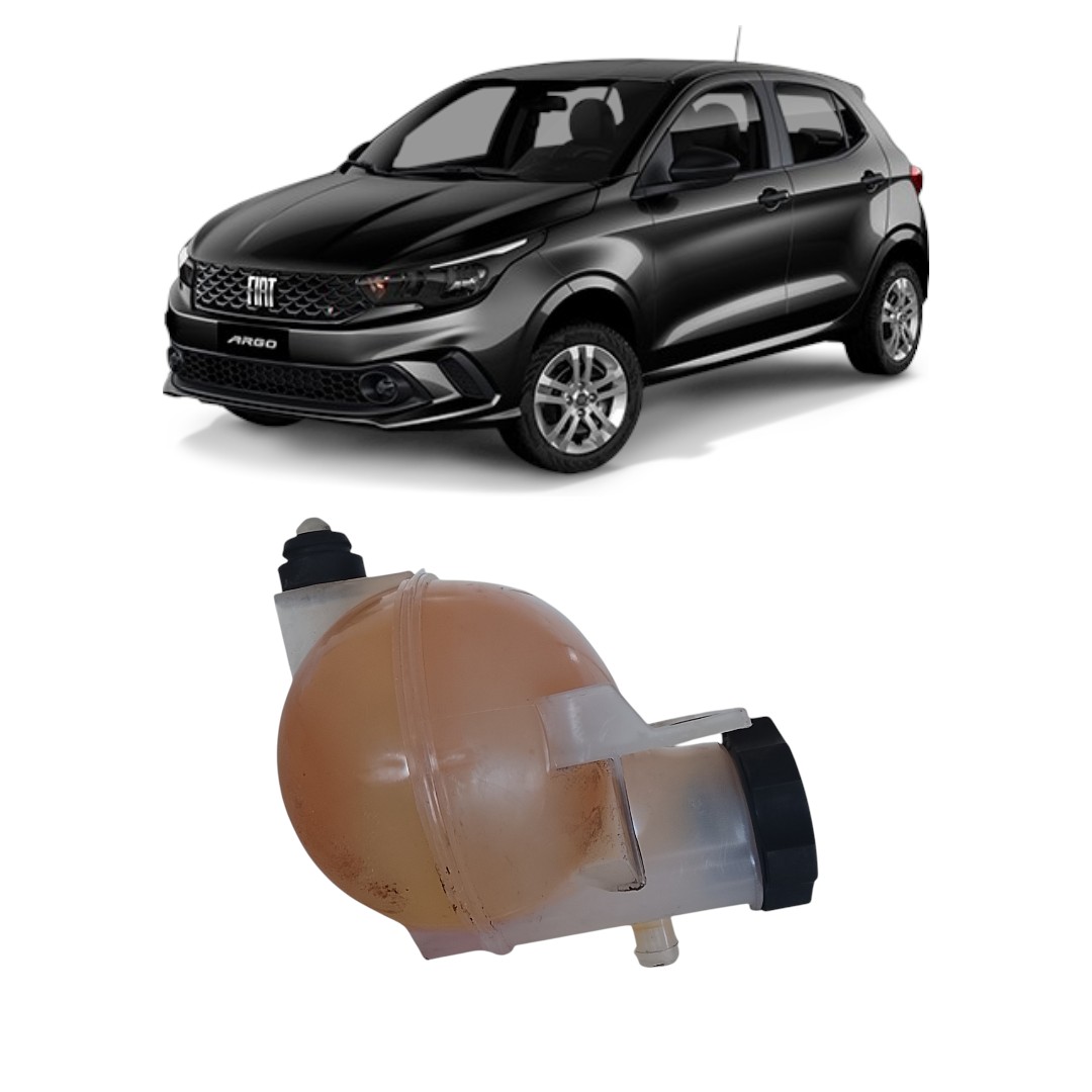 reservatório agua radiador Fiat argo 2019 2022 6