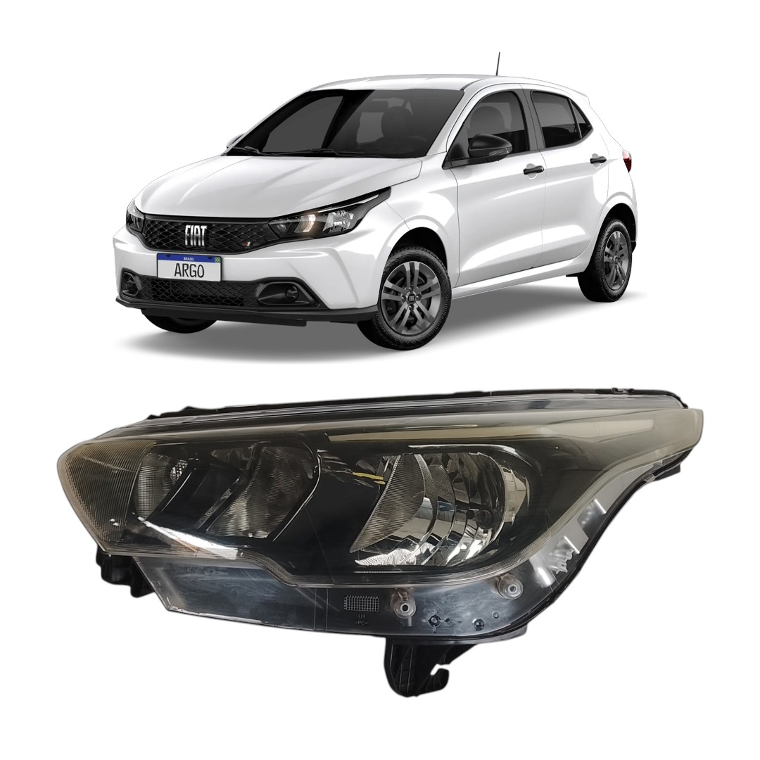 farol esquerdo Fiat argo 2017 2023