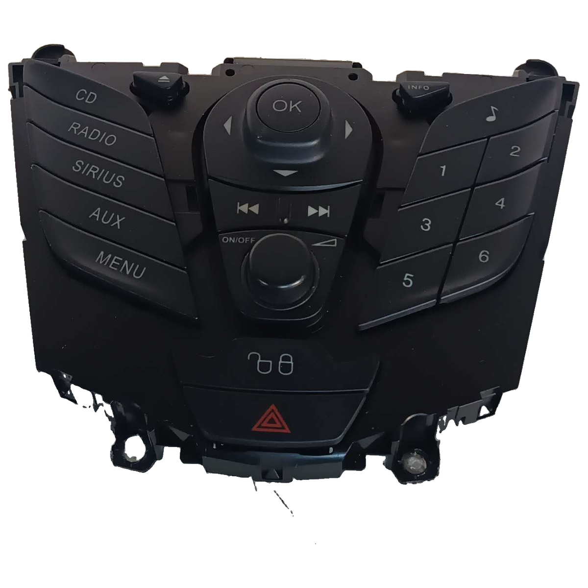 Comando Som Rádio Ford Fiesta 2011 2016