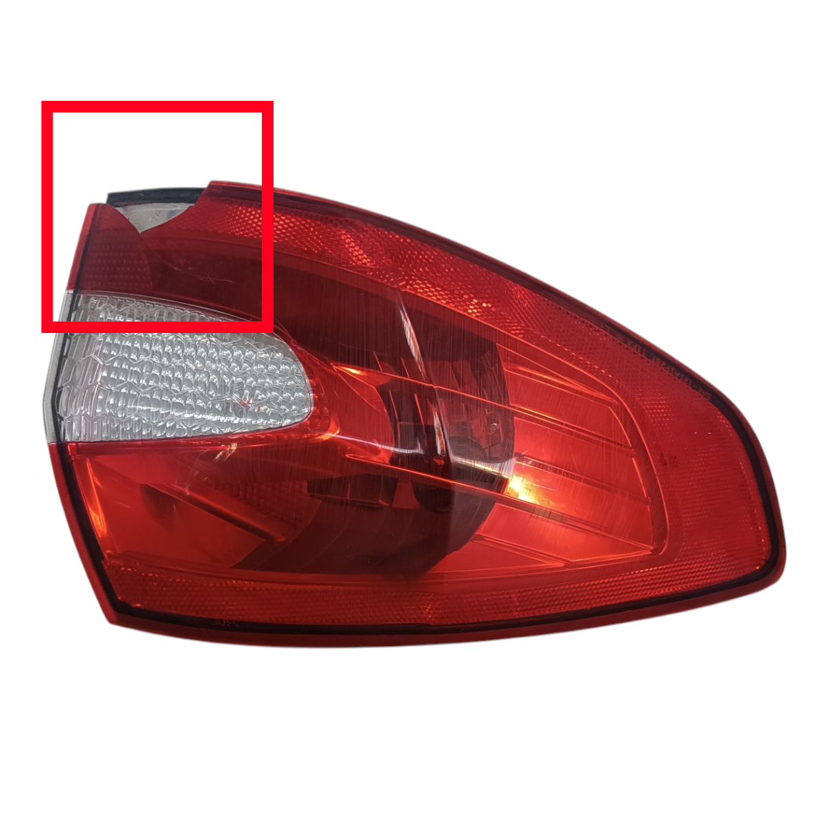 Lanterna Farol Traseiro Esquerdo c/Detalhe Ford Fiesta 11/14