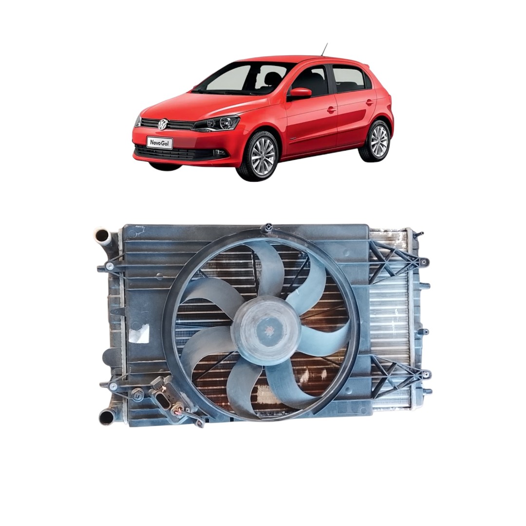 radiador água Volkswagen gol 2006 2018